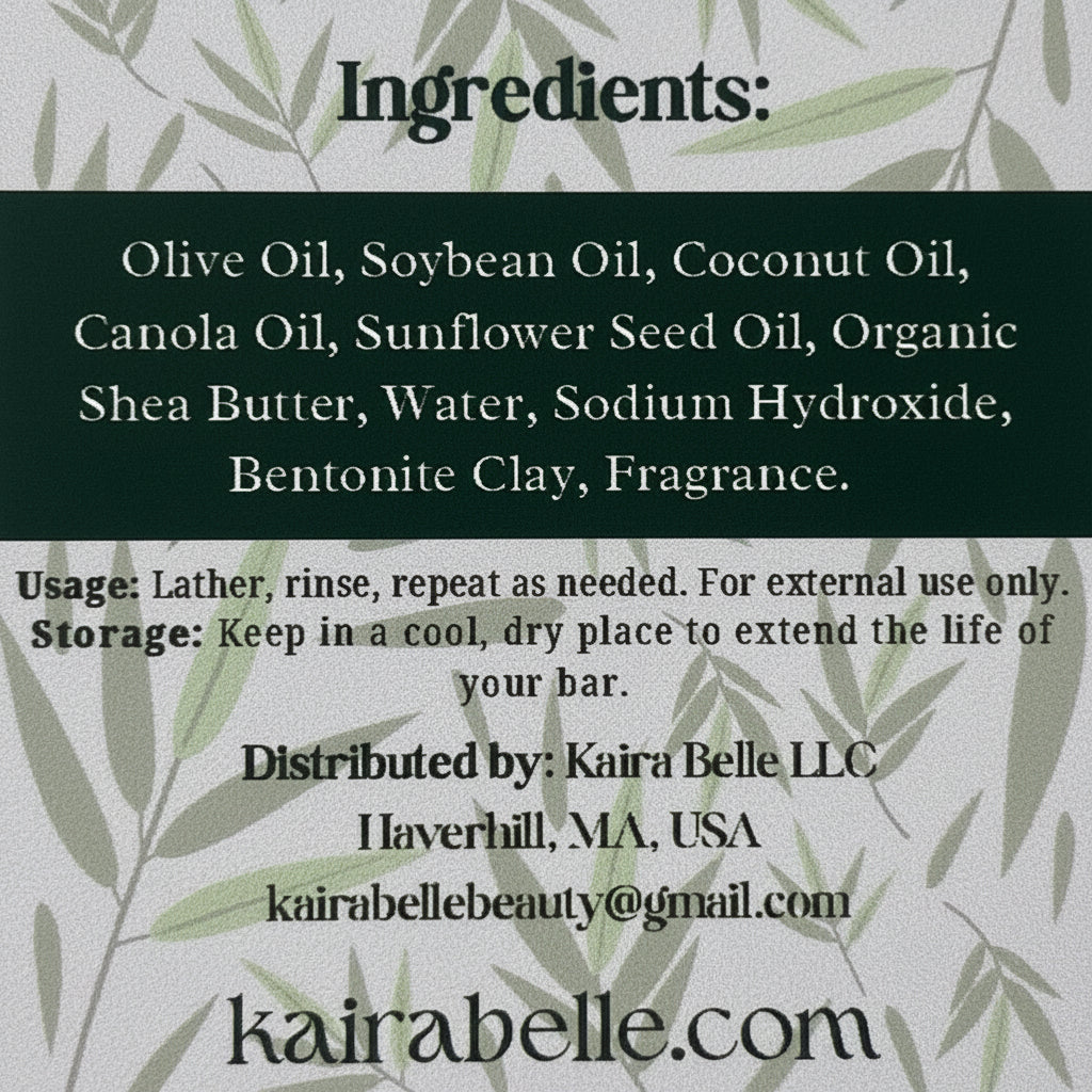 Green Terrain - Cold Process Bar Soap